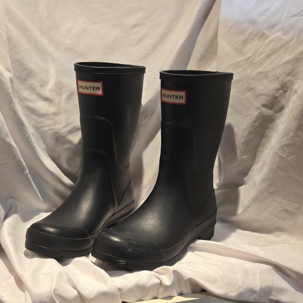 Hunter Classic Black Waterproof Boots